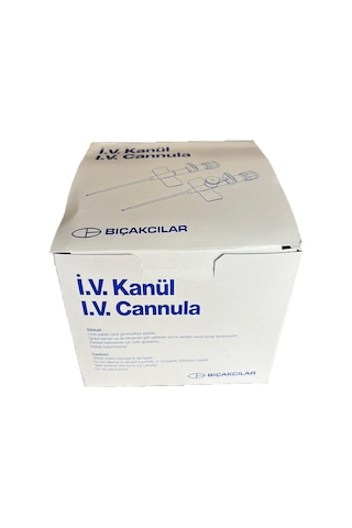 BIÇAKÇILAR Anjiokat 22g Mavi - 50 Adet X4 KUTU