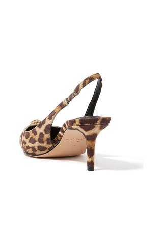 Kurt Geiger Şık Tasarımlı Yüksek Topuklu Slingback Ayakkabı Kahverengi