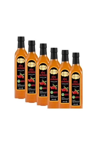 Hanzade Bitkisel Alıç Sirkesi 6 x 500 ML