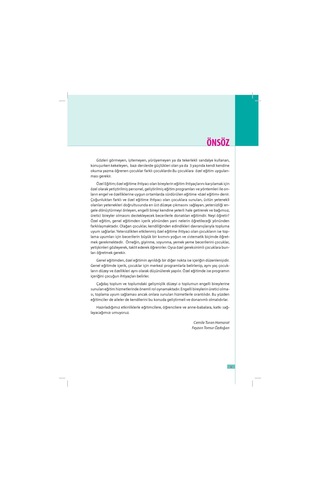 Özel Eğitimde Özel Etkinlikler - Cemile Turan Hamarat - Feyzan Tomur Erdoğan - Eğiten Kitap