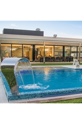 DEV PASLANMAZ 600x1000 mm Kuğu Havuz Şelale AISI 316 Kalite