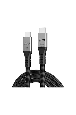 Juo MT03291-JCB4G241 USB 4.0 240 W Type-C Hızlı Şarj Ve Data Kablosu 1 M