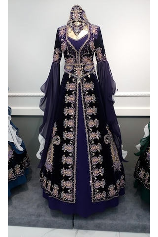 Sedamoda Kına Gecesi Bindallı Kaftan Ceyda Model