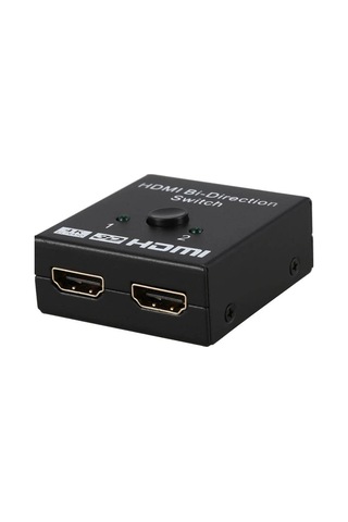 9444 2 Port Çift Yönlü Hdmi Switch Splitter Ekran Monitör Kaplama Çoklayıcı Çoğaltıcı Aynı Anda Ekrana Görüntü Vermez. Üzerindeki Düğmeyle Ekranlar Arası Geçiş Yapılır Sku: Smg8690010100290