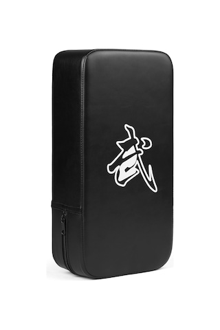 Geeksen Küçükler İçin Kalın Eva Köpükli Spor Hedefi - Pu Deri, Şok Emici, Tekli Siyah Siyah