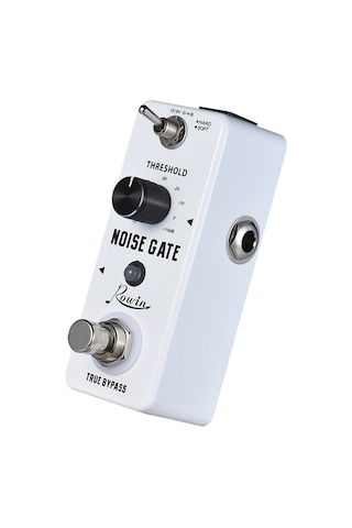 Rowin Gürültü Kapısı Gürültü Azaltma Gitar Efekt Pedalı Beyaz
