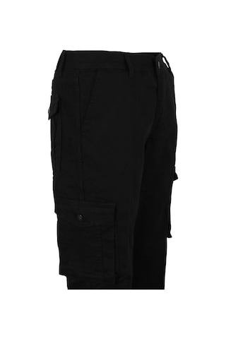 Modarar Erkek Keten Kargo Pantolon Siyah Renk Rar01442