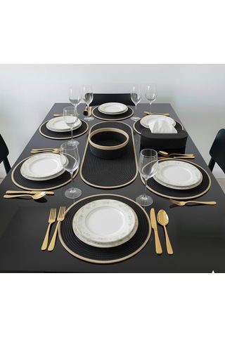 Servis Takımı Ameıkan Serıs Takımı Supla Takımı Jut Ip Halat Ip Kordon Ip Siyah