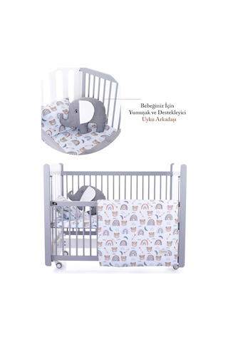 Kinder Baby Little One 5'li Oyun Parkı Uyku Seti Mavi Ayıcık