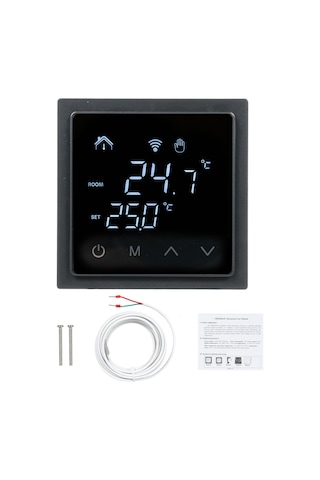 Yifomall Wifi Akıllı Termostat - 16a Yerden Isıtma Kontrolü, Led Dokunmatik Ekran, Uzaktan Kontrol Mh-1828aw