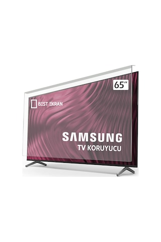 Samsung Uyumlu 65du8000 Tv Ekran Koruyucu 65" İnç Crystal 4 K Kırılmaz Ue65du8000uxtk