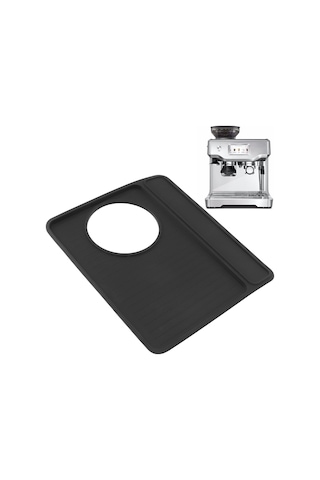 Dofolink Breville 870/880 Kahve Makinesi İçin Silikon Antir Kayma Ped - Toz Koruyucu, Esnek, Temizlenmesi Kolay, Gıda Seviyesi Malzeme Siyah