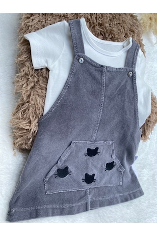 Minaz Baby Tişörtlü Jile Füme