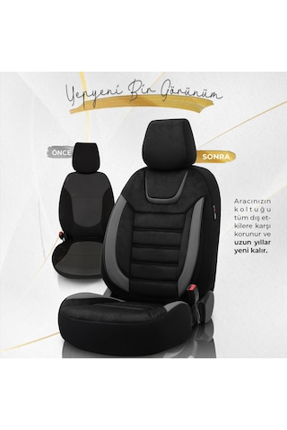 Otom Iconic Design Ekstra Destekli Oto Koltuk Kılıfı 550061877