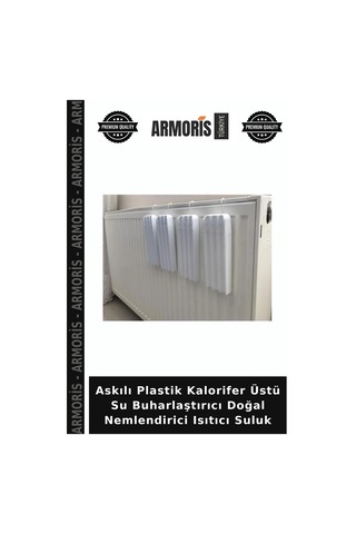Askılı Plastik Kalorifer Üstü Su Buharlaştırıcı Doğal Nemlendirici Isıtıcı Suluk Çok Renkli
