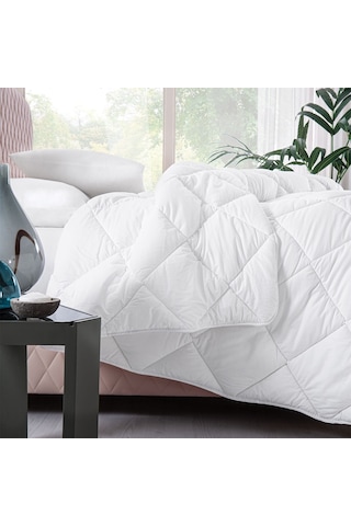Puffy Corbell Çift Kişilik Yorgan Roll Pack (195X215 Cm) Beyaz