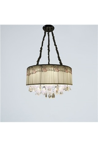 Vitale Organze Kristal Taşlı Avize Ay.vtpl-2095 Siyah