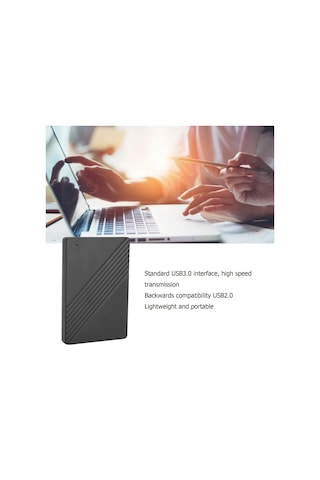 Tenfowee "usb 3.0 Taşınabilir Harici Hdd - Ultra İnce, Yüksek Hızlı, Tüm Windows Ve Mac Sistemlerle Uyumlu"