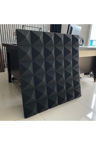 Türkeli 75mm Pro Akustik Piramit Panel 95x95