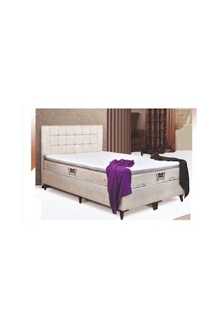 Kdl Karaca Serisi Çift Kişilik Yatak Baza Seti 150 x 200