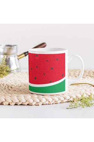 Filistin Karpuz Temalı Kupa Bardak