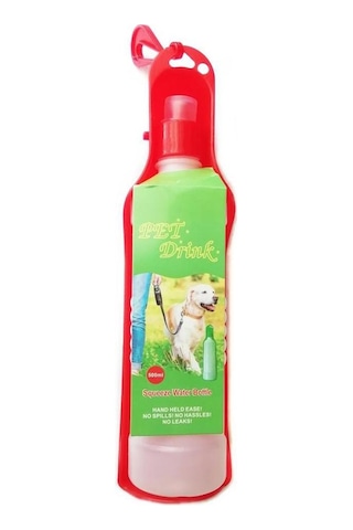 Askılı Seyahat Gezdirme Köpek Suluğu 500 ML