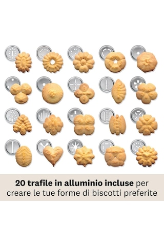 Marcato Biscuits Manuel Bisküvi Kurabiye Makinesi Gümüş