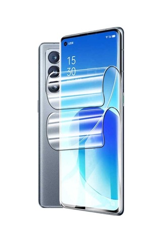 Oppo Reno 4 Pro 4G Polymer Nano Ekran Koruyucu Siyah