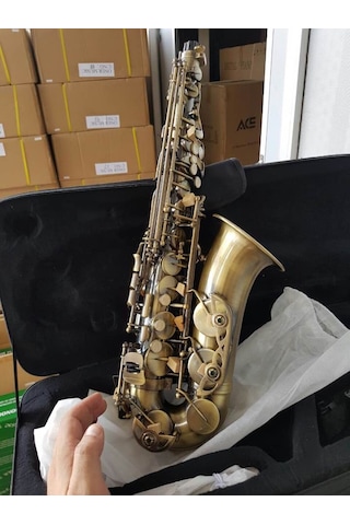 Sonor Xal-1016 Mat Bronz İşlemeli Alto Saksafon