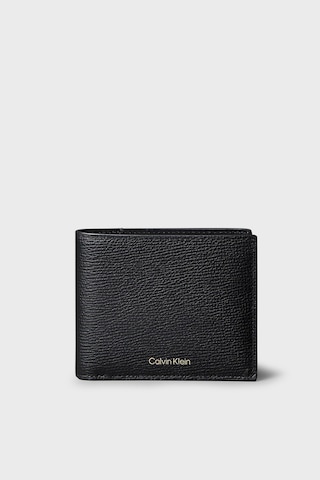Calvin Klein Deri Logolu Cüzdan Lv04d1322gub1 Erkek Cüzdan Lv04d1322g Ub1 Siyah SİYAH