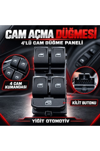 Passat Golf Polo Cam Düğmesi Passat Golf Polo Cam Düğmesi