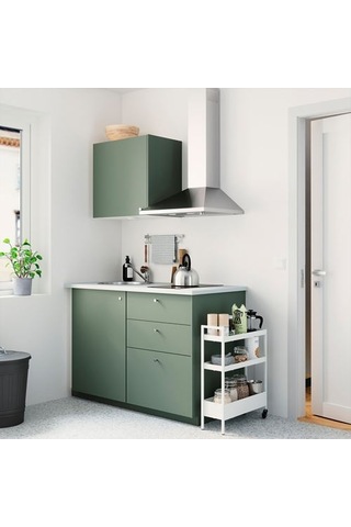 Ikea Nıssafors Servis Arabası, Beyaz, 50,5x19x67 Cm