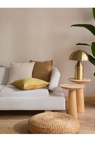 Sunroot 3'lü Kırlent Kılıf Seti Altın