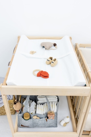 Mordesign Bebek Alt Açma Minderi, Alt Değiştirme Pedi, Ek Konturlu, Ayarlanabilir Kemer, Aşkabat Serisi, Zg965