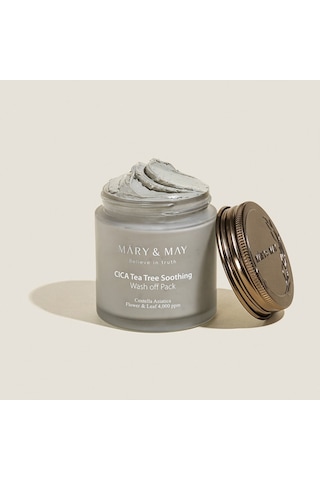Mary & May Cıca Tea Tree Soothing Wash Off Pack İle Cilt Rahatlatma Maskesi 300ml Maskeler