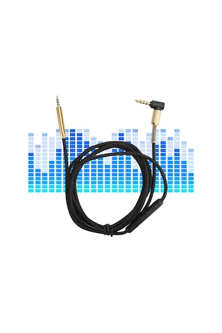 Yaleker 2.5mm'den 3.5mm'ye Ses Çevirici Kablosu, Ofc Bakır Çekirdekli, Mikrofonlu, 1.5m Uzunlukta, Akg Y40/y50/y45, Creative Lıve2, Jbl S700, Bose Qc25/qc35 Uyumlu Siyah