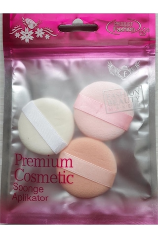 Premium Cosmetic Göz Makyaj Temizleme Süngeri 3'lü