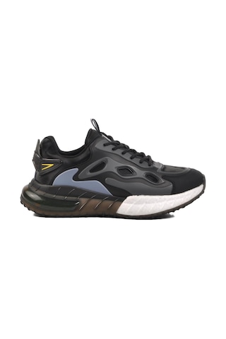 Guja 24k527-1 M Siyah Erkek Hafif Esnek Spor Ayakkabı Siyah