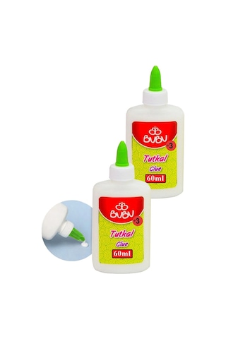 Beyaz Tutkal 60 Ml 2 Adet Bubu Beyaz Mobilya Tutkalı 75 Gr Ahşap Tutkalı Su Bazlı Çok Amaçlı Beyaz Tutkal