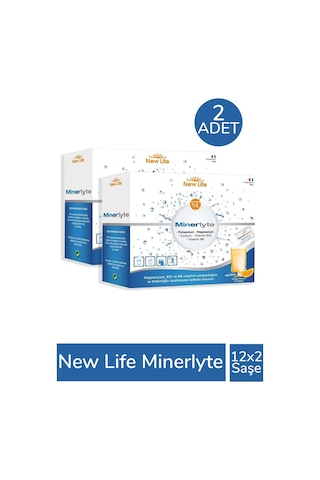 New Life Minerlyte 12 Saşe 2 Adet