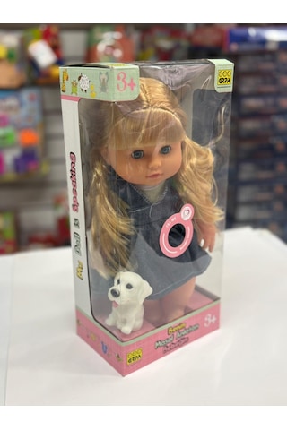 Taranabilir Sarı Uzun Saçlı Masal Anlatan Melis Bebek