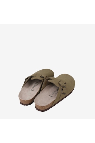 Khaki Terlik Erkek G105944 Genuins Rıva Velour Kaki Haki