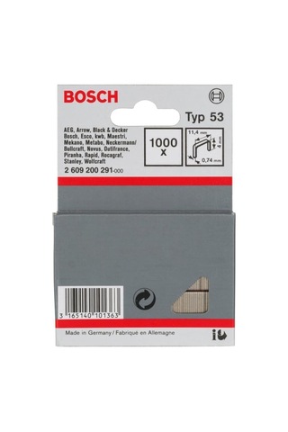 Professional Accessories Zımba Teli, Gri, 1000 Adet