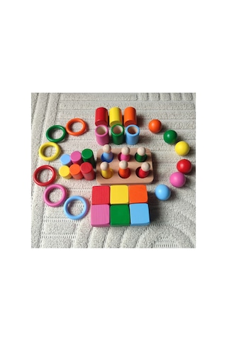 Montessori Eşleştirme Seti 6 Takım