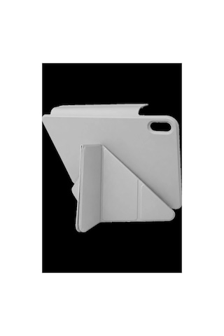 Apple İpad 2025 10.9 10.nesil A16 Edz Manyetik Standlı Tablet Kılıfı - Gri Kılıf