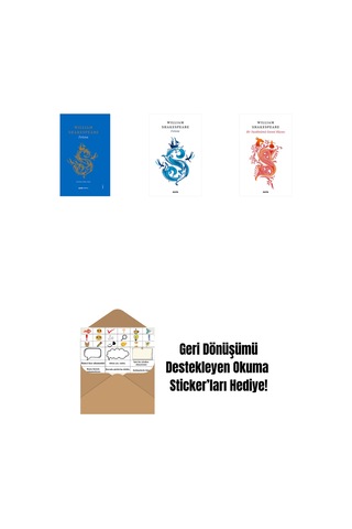 Fırtına Ciltli + Fırtına + Bir Yazdönümü Gecesi Rüyası + Okuma Sticker'ları
