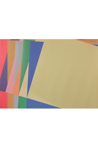 Subor Fon Kartonu 10 Renk 50x70 Cm Poşet İçinde