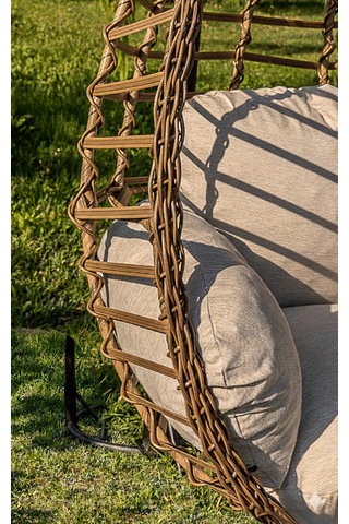 Liv Concept Rattan Tekli Bahçe Salıncağı - Konfor Serisi