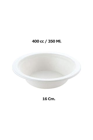 Roll-up Nature Ekolojik Karton Kağıt Tek Kullanımlık Çorba Kasesi - 400 Cc - 50 Adetlik 3 Paket