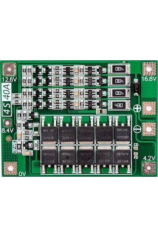 4s 14.8v/16.8v 40a Şarj Ve Deşarj Koruma Kartı 18650 14.4v Matkaplar İçin Kullanılır 4533